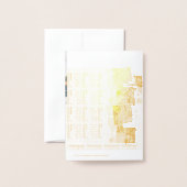 Kalender 2026 folienkarte (Rückseite mit Umschlag)