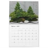Kalender 2026 mit Bonsai (Feb 2027)