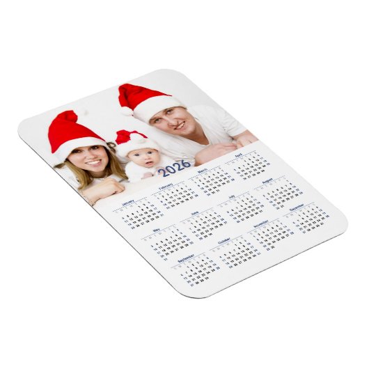 Kalender 2026 mit Foto Magnet (Rechte Seite)