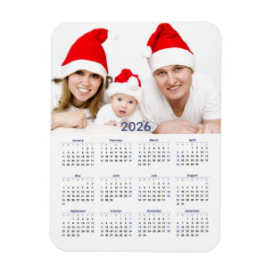 Kalender 2026 mit Foto Magnet