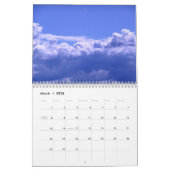 Kalender 2026 mit Wolken (Mär 2026)