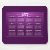 Kalender 2026 mousepad (Vorne)