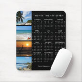 Kalender 2026 Personalisierte FotoCollage 4 Mousepad (Mit Mouse)