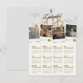 Kalender 2026 postkarte (Vorne/Hinten)