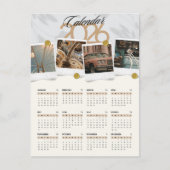 Kalender 2026 postkarte (Vorderseite)