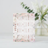 Kalender 2026 postkarte (Stehend Vorderseite)