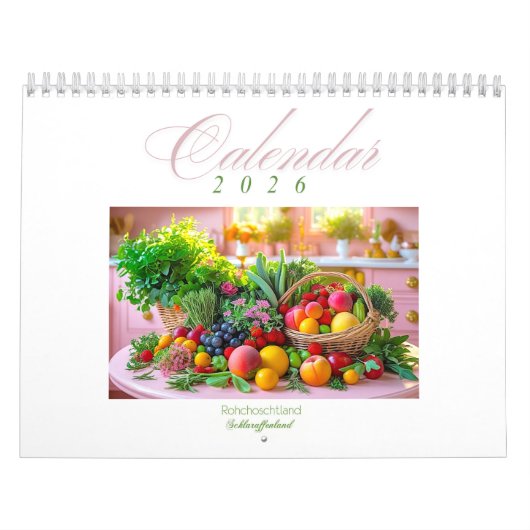 Kalender 2026 - Rohchoschtland Schlaraffenland (Titelbild)
