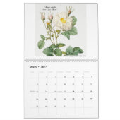 Kalender 2026 - Rose - P.J. Redouté (Mär 2027)