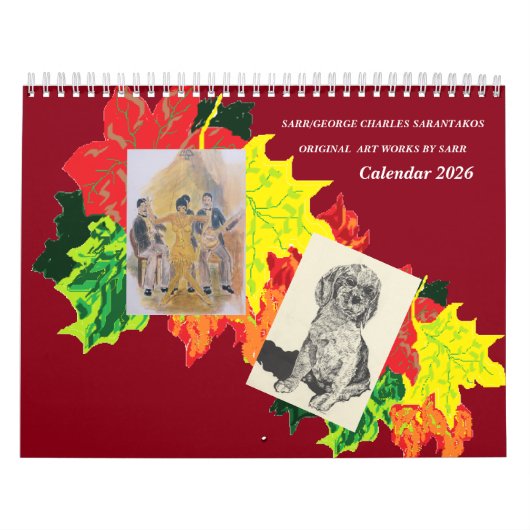 Kalender 2026 Sarr /George Charles Sarantakos (Titelbild)