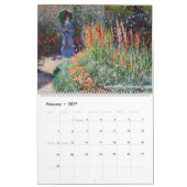 Kalender 2027 - Claude Monet - Impressionismus (Feb 2027)