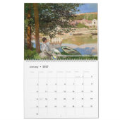 Kalender 2027 - Claude Monet - Impressionismus (Jan 2027)