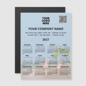 Kalender 2027 magnetkarte (Vorne/Hinten)