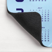 Kalender 2027 mousepad (Ecke)