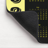 Kalender 2027 mousepad (Ecke)