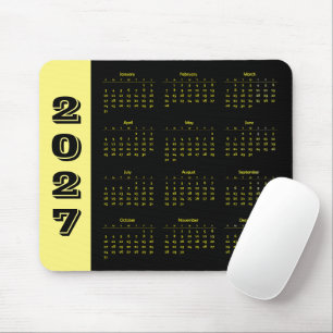Kalender 2027 mousepad