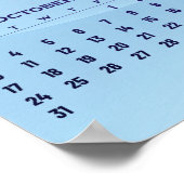 Kalender 2027 poster (Ecke)