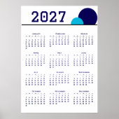 Kalender 2027 poster (Vorne)
