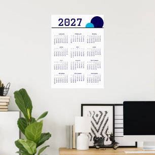 Kalender 2027 poster