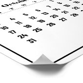 Kalender 2027 poster (Ecke)