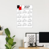 Kalender 2027 poster (Heimbüro)