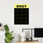 Kalender 2027 poster (Heimbüro)