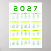 Kalender 2027 poster (Vorne)