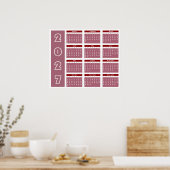 Kalender 2027 poster (Küche)