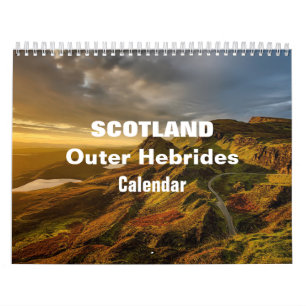 Kalender 2027 Schottland Äußere Hebriden