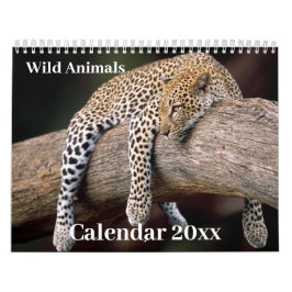 Kalender 20xx - Wildtiere