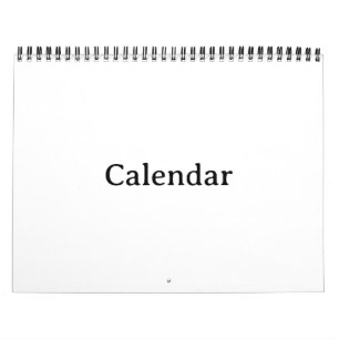 Kalender   21,59 cm x 27,94 cm Zweiseiten Medium S