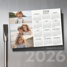 Kalender - 3 Fotos - Graues Grundmagazin