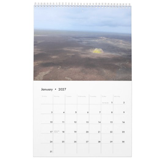 Kalender 3 Hawaiis 2010 (Jan 2027)