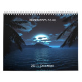 Kalender 3Ddesktops.co.uk 2011 (Titelbild)