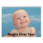 Kalender-Abdeckung, Noah's erstes Jahr Kalender (Titelbild)