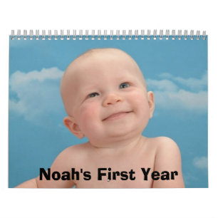 Kalender-Abdeckung, Noah's erstes Jahr Kalender