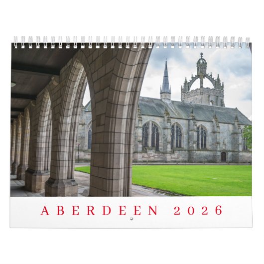 Kalender Aberdeen 2026 (Titelbild)