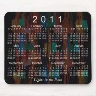 Kalender Abstract 2011 Mousepad