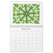 Kalender-Abstrakt Art-Mandalase Kalender (Feb 2027)
