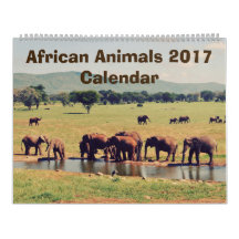Kalender afrikanischer Tiere