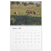 Kalender afrikanischer Tiere (Feb 2026)
