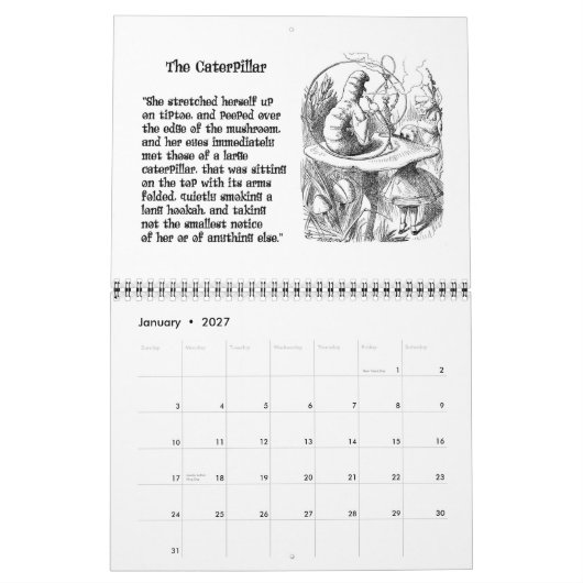 Kalender Alices 2007 (Jan 2027)