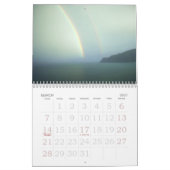Kalender an der neuseeländischen Küste (Mär 2027)