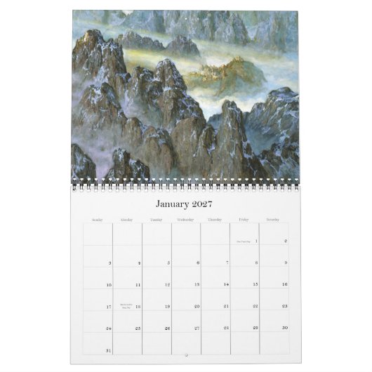 Kalender anderer Welten (Jan 2027)
