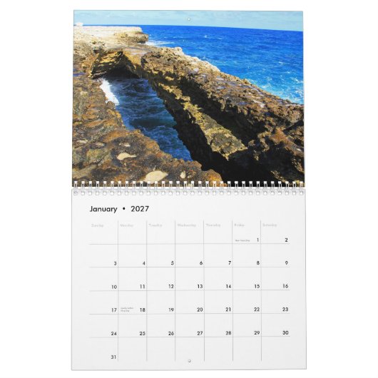 Kalender Antiguas Barbuda (Jan 2027)