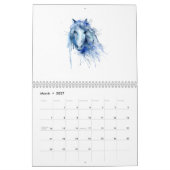 Kalender-Aquarell-Pferd 2018 Kalender (Mär 2027)