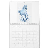 Kalender-Aquarell-Pferd 2018 Kalender (Jan 2027)