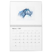 Kalender-Aquarell-Pferd 2018 Kalender (Feb 2027)