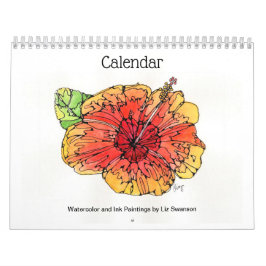 Kalender - Aquarell & Tintenbilder.