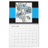 Kalender - Aquarell & Tintenbilder. (Jan 2027)