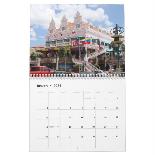 Kalender Aruba 2022 (Jan 2026)